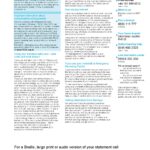 United Kingdom Barclays bank statement, Word and PDF template, 4 pages, version 2