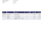 United Kingdom NatWest bank statement, Word and PDF template, 2 pages, version 2