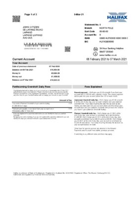 England Editable Templates 10 UK halifax 000001