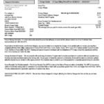 USA Ameren Missouri electricity utility bill template in Word and PDF format (2 pages)