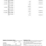 Australia NAB bank statement, Word and PDF template, 2 pages