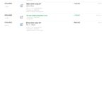 India Paytm Payments bank statement Word and PDF template, 2 pages