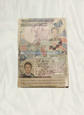 Authentic United Kingdom of Great Britain and Northern Ireland PSD Passport Template (2015-2020)
