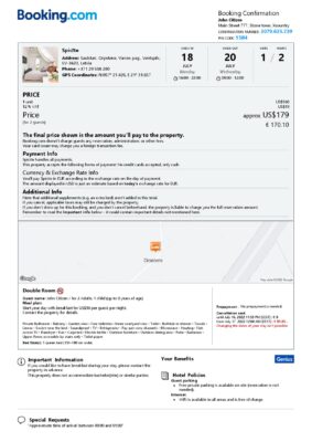 Customizable Latvia Airbnb Reservation Template | Word & PDF Formats