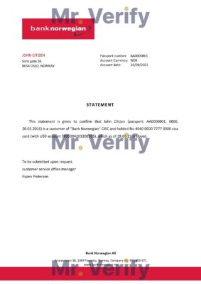 Download Norway Bank Norwegian Bank Reference Letter Templates Editable Word