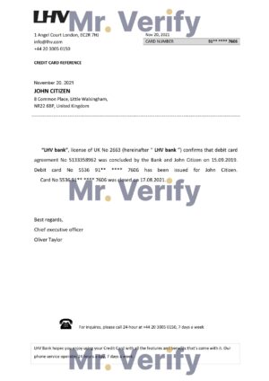 England Editable Templates 9 Download United Kingdom LHV Bank Reference Letter Templates Editable Word