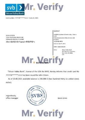 Download USA Silicon Valley Bank Reference Letter Templates | Editable Word