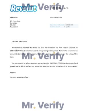England Editable Templates 13 Download United Kingdom Revolut Bank Reference Letter Templates | Editable Word