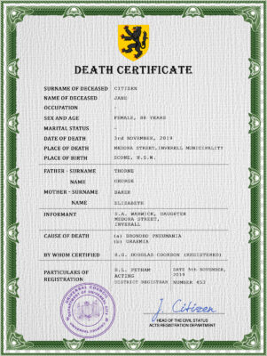 Authentic prosper universal Birth Certificate PSD Template | Customize and Download Online