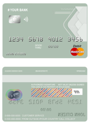 Fillable upgrade abstract universal master card Templates