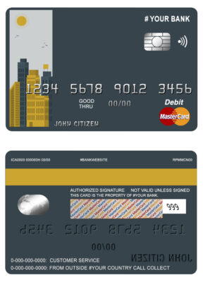 Fillable ori bulding universal master card Templates