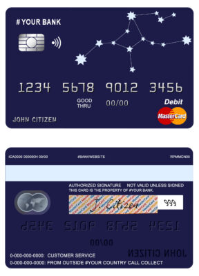 Fillable starline astrology universal master card Templates